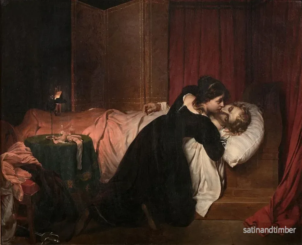 Reproduktion av målningen Les suites d'un duel - Paul Delaroche - Bild 2