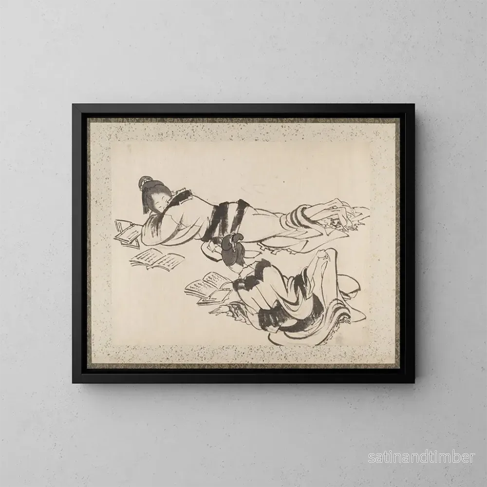 Reproduktion av målningen Album med skissbok av Katsushika Hokusai och hans elever Pl27 – Katsushika Hokusai Reproduktion av målningen Album med skissbok av Katsushika Hokusai och hans elever Pl27 – Katsushika Hokusai