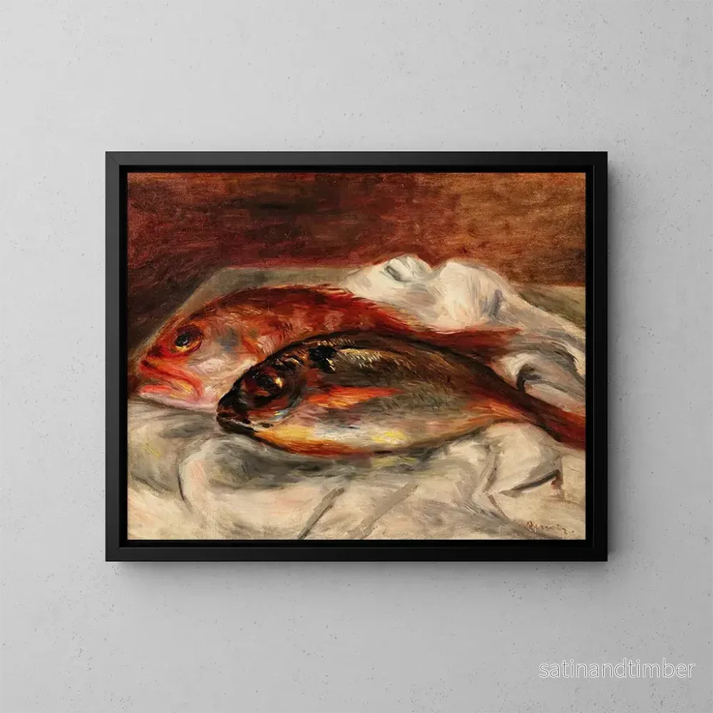 Reproduktion av målningen Dorade och rascasse - Pierre-Auguste Renoir