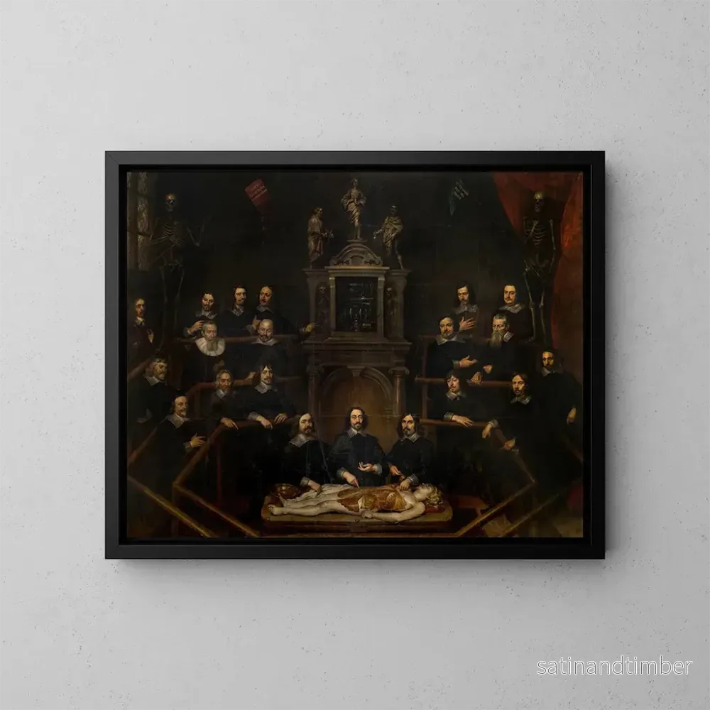 Reproduktion av målningen La leçon d’anatomie du Dr Joannes van Buyten – Frans Denys Reproduktion av målningen La leçon d’anatomie du Dr Joannes van Buyten – Frans Denys