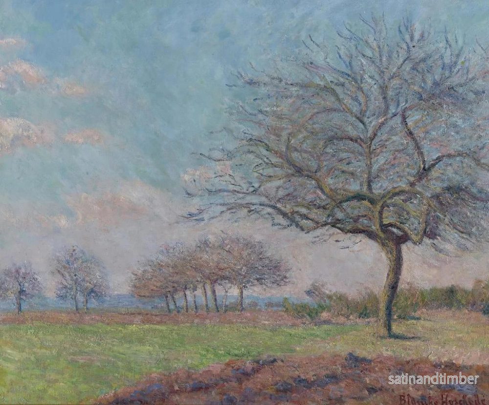 Reproduktion av målningen Giverny - Blanche Hoschedé-Monet - Bild 2