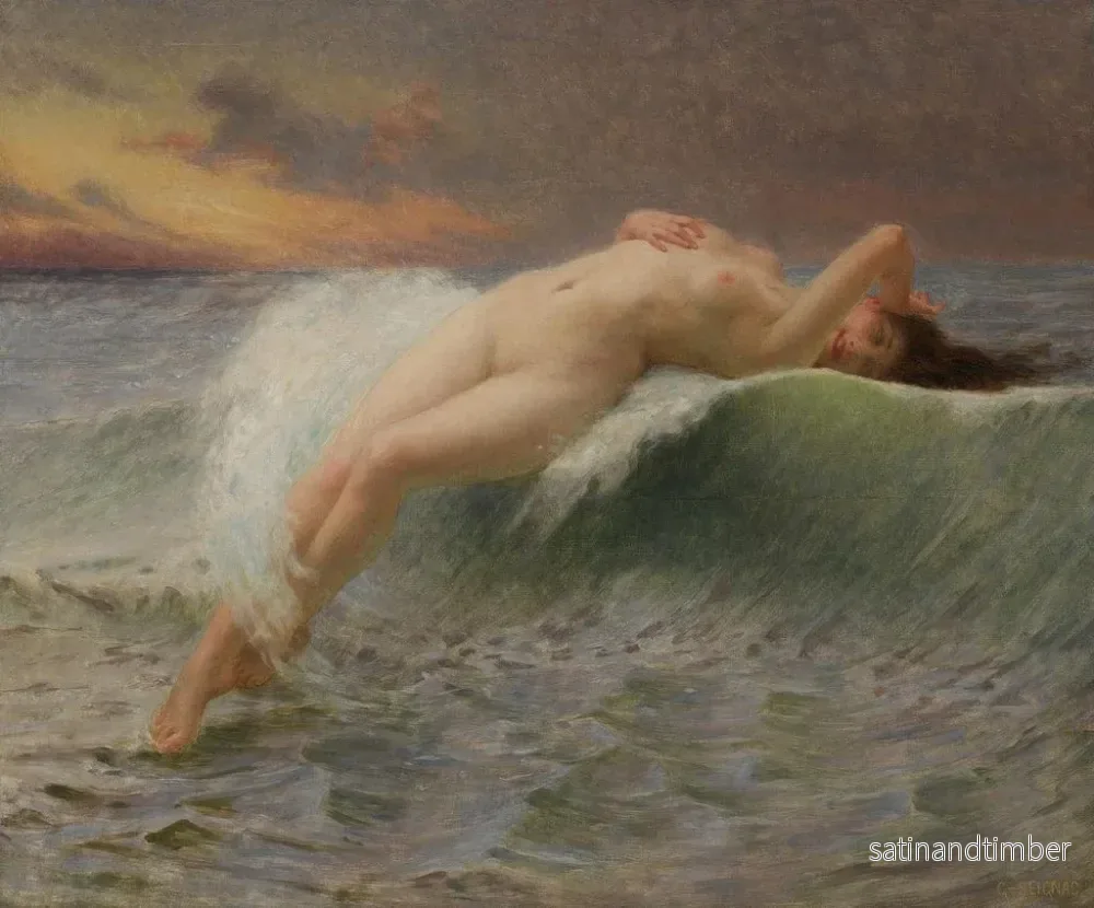 Reproduktion av målningen La Våg - Guillaume Seignac - Bild 2