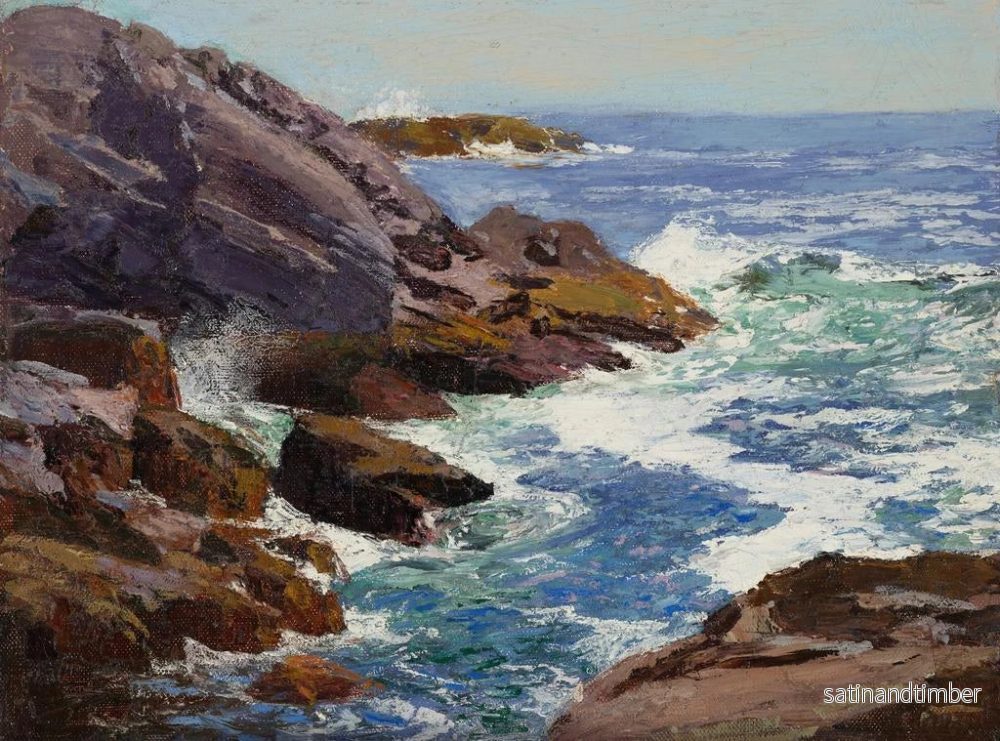 Reproduktion av målningen Crique des homards - Edward Henry Potthast - Bild 2