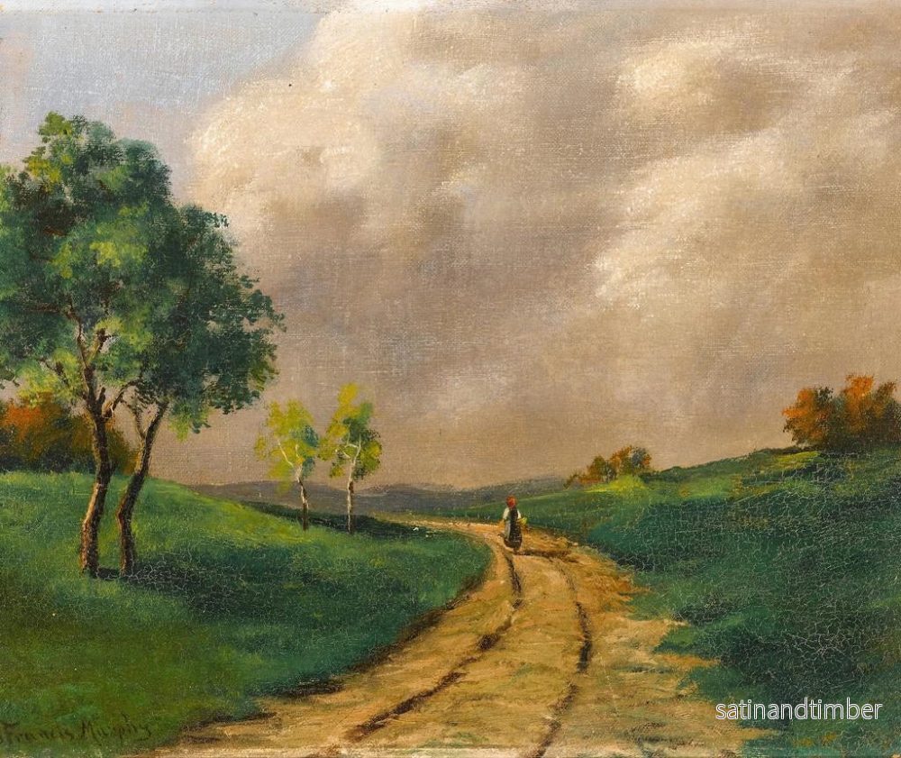 Reproduktion av målningen Le chemin du retour - John Francis Murphy - Bild 2