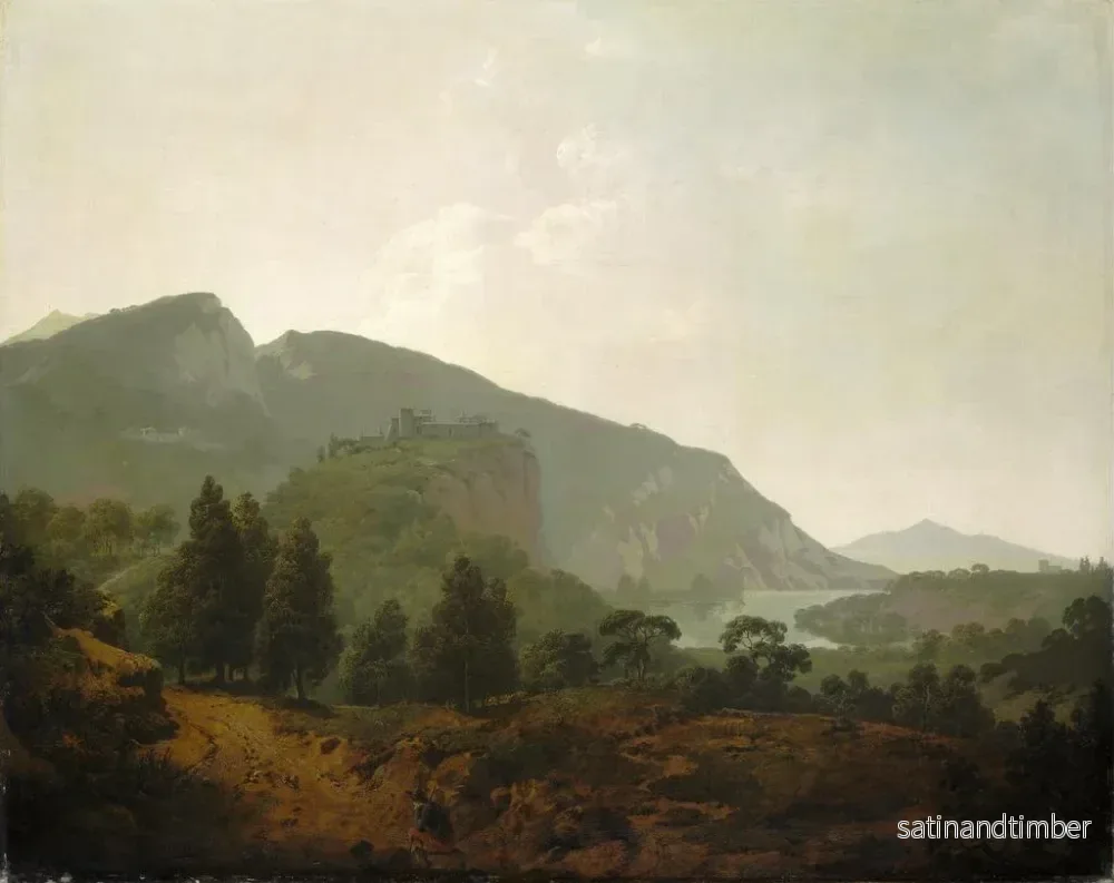 Reproduktion av målningen Landskap Italien - Joseph Wright de Derby - Bild 2