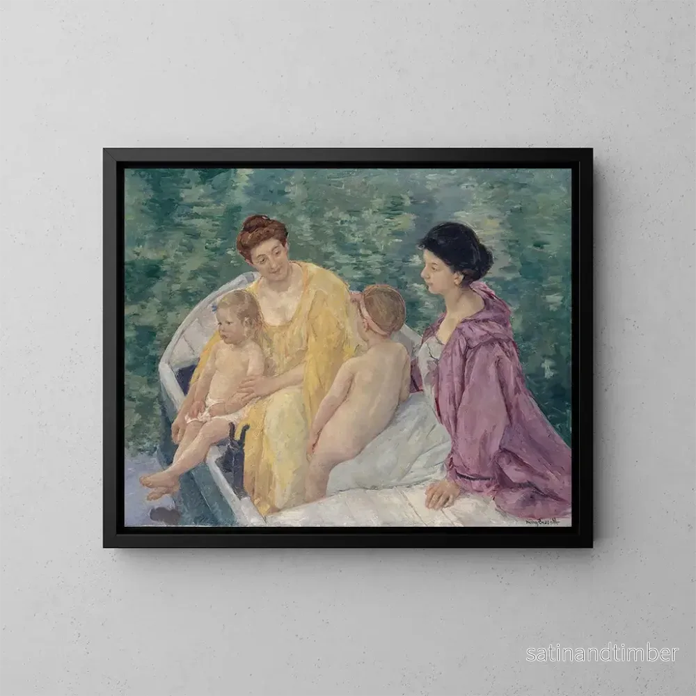 Reproduktion av målningen Le bain - Mary Cassatt