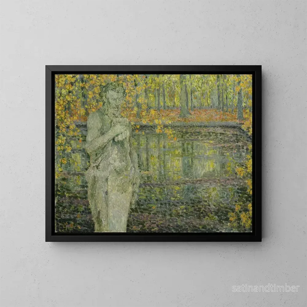 Reproduktion av målningen Le Vieux Faune - Henri Le Sidaner