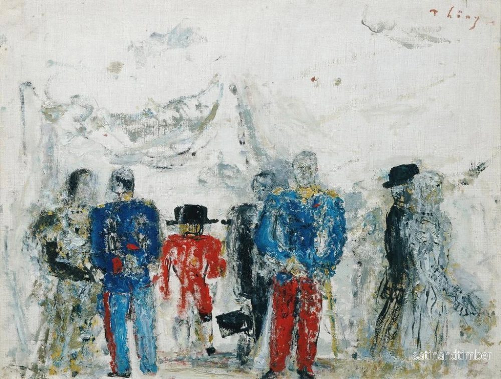 Reproduktion av målningen Pause - Wilhelm Thöny - Bild 2
