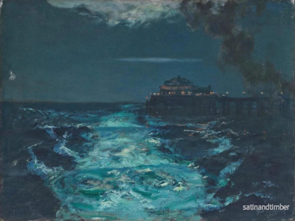 Reproduktion av målningen Le quai de Plymouth - Julius Olsson - Bild 2