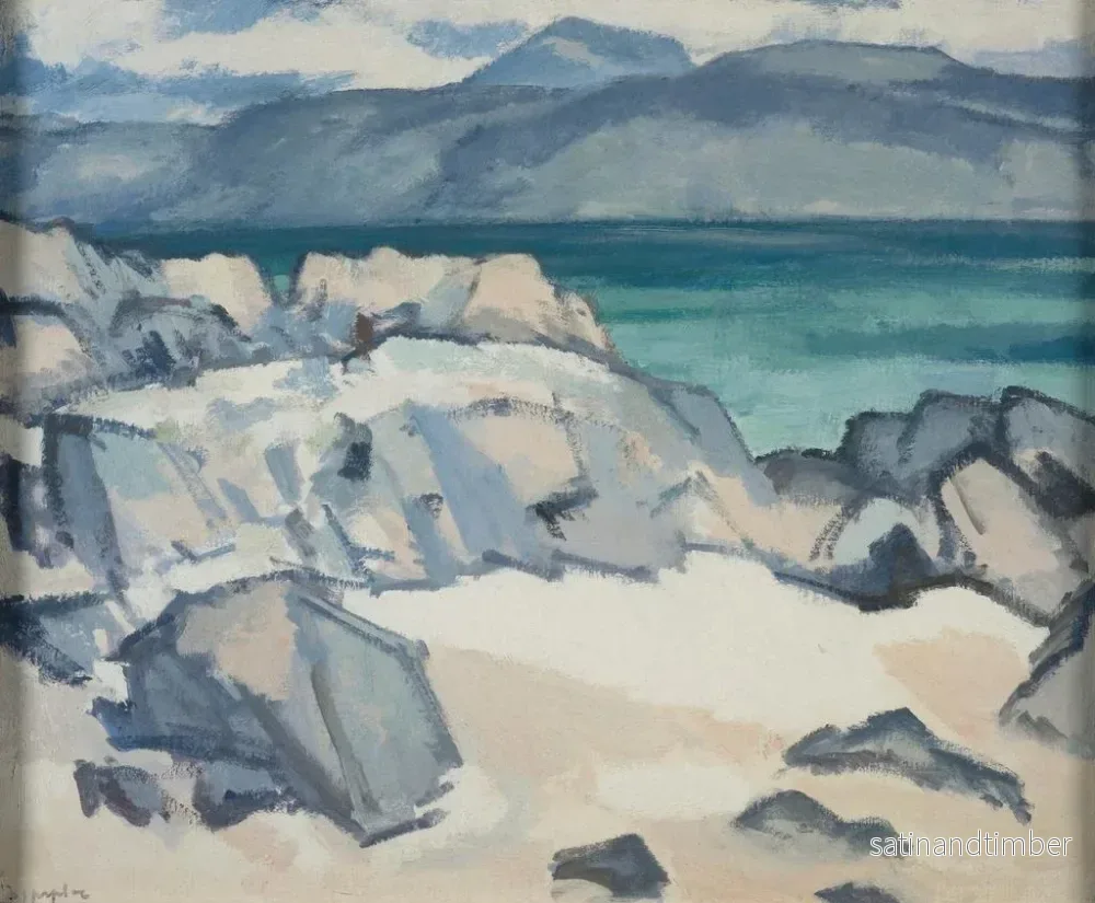 Reproduktion av målningen Iona - Samuel John Peploe - Bild 2