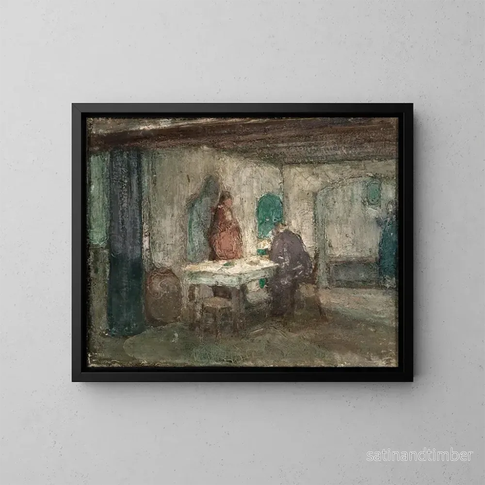 Reproduktion av målningen Och den försvann ur deras synfält - Henry Ossawa Tanner