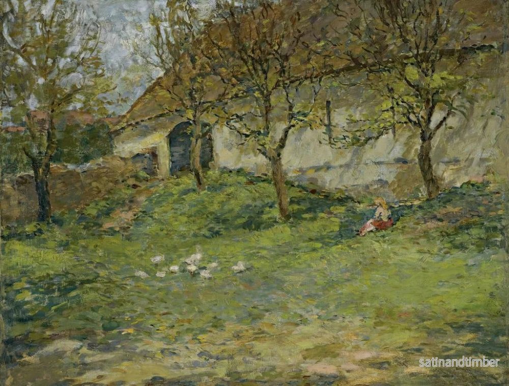 Reproduktion av målningen Landskap - Otakar Lebeda - Bild 2