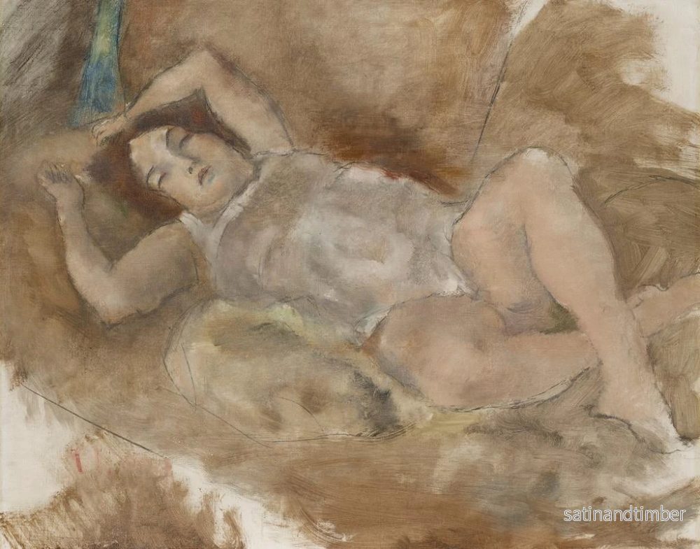 Reproduktion av målningen Nu allongé - Jules Pascin - Bild 2