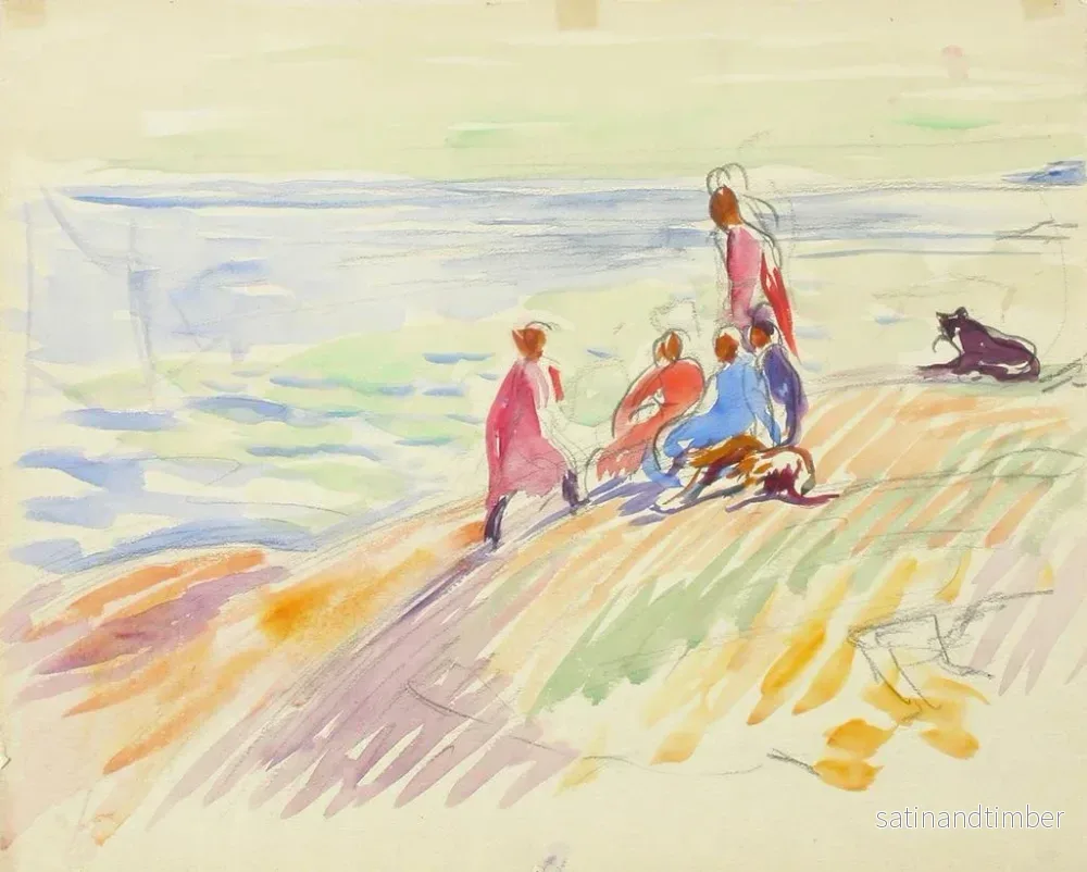 Reproduktion av målningen Landskapskust - Magnus Enckell - Bild 2