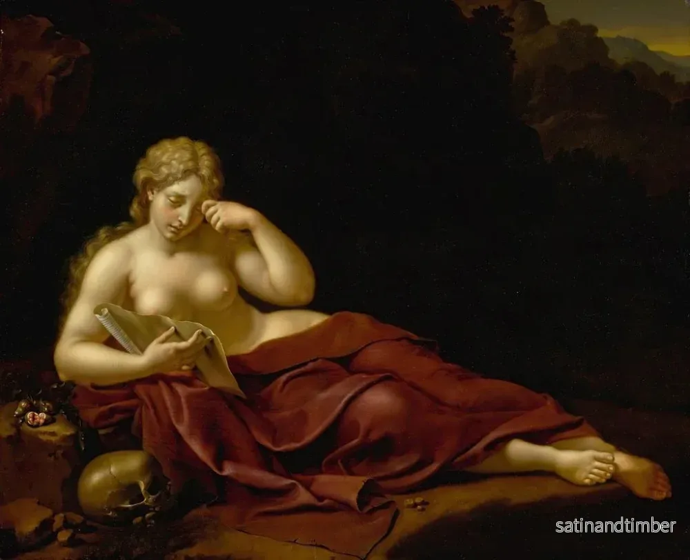 Reproduktion av målningen Marie Madeleine i ånger - Bartholomeus Douven - Bild 2