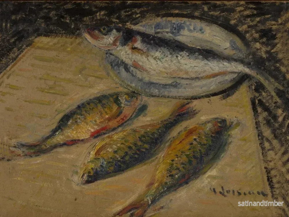 Reproduktion av målningen Bar och väktare - Gustave Loiseau - Bild 2