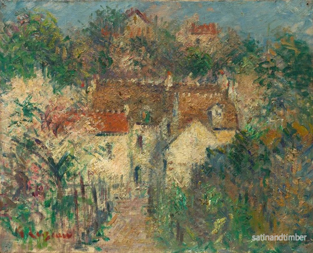 Reproduktion av målningen Vue de village - Gustave Loiseau - Bild 2