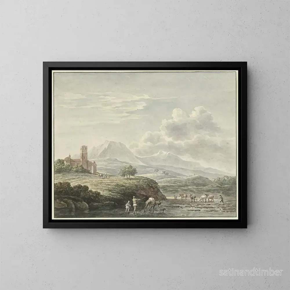 Reproduktion av målningen Landskap Italien – Daniël Dupré Reproduktion av målningen Landskap Italien – Daniël Dupré