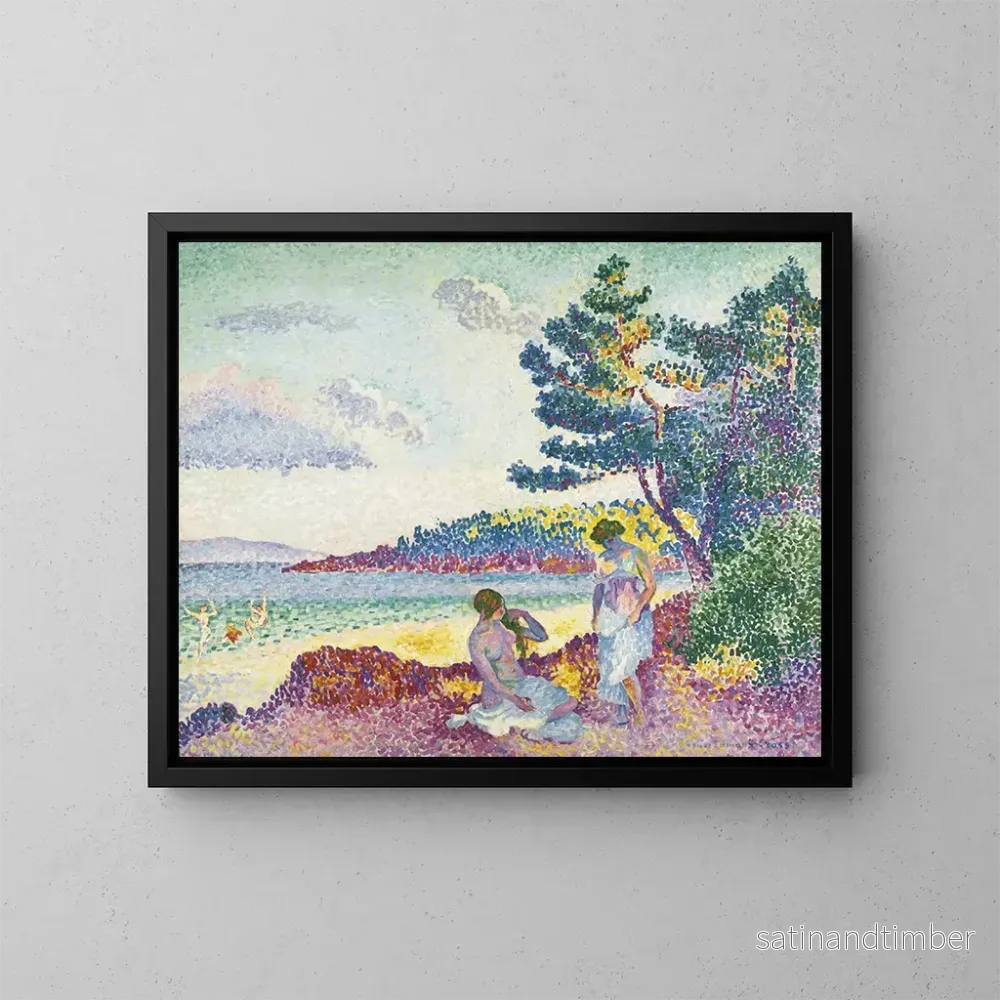 Reproduktion av målningen Baigneuses – Henri-Edmond Cross Reproduktion av målningen Baigneuses – Henri-Edmond Cross