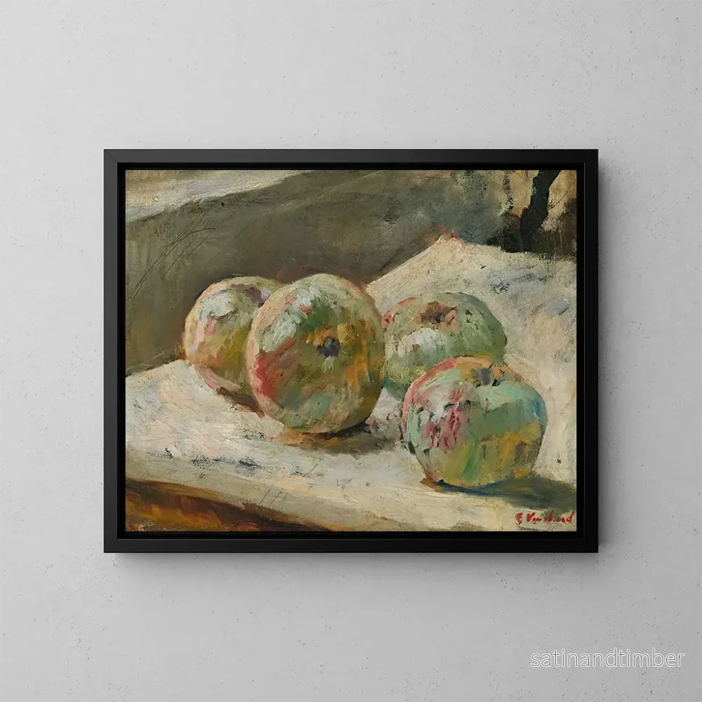 Reproduktion av målningen Quatre pommes - Édouard Vuillard