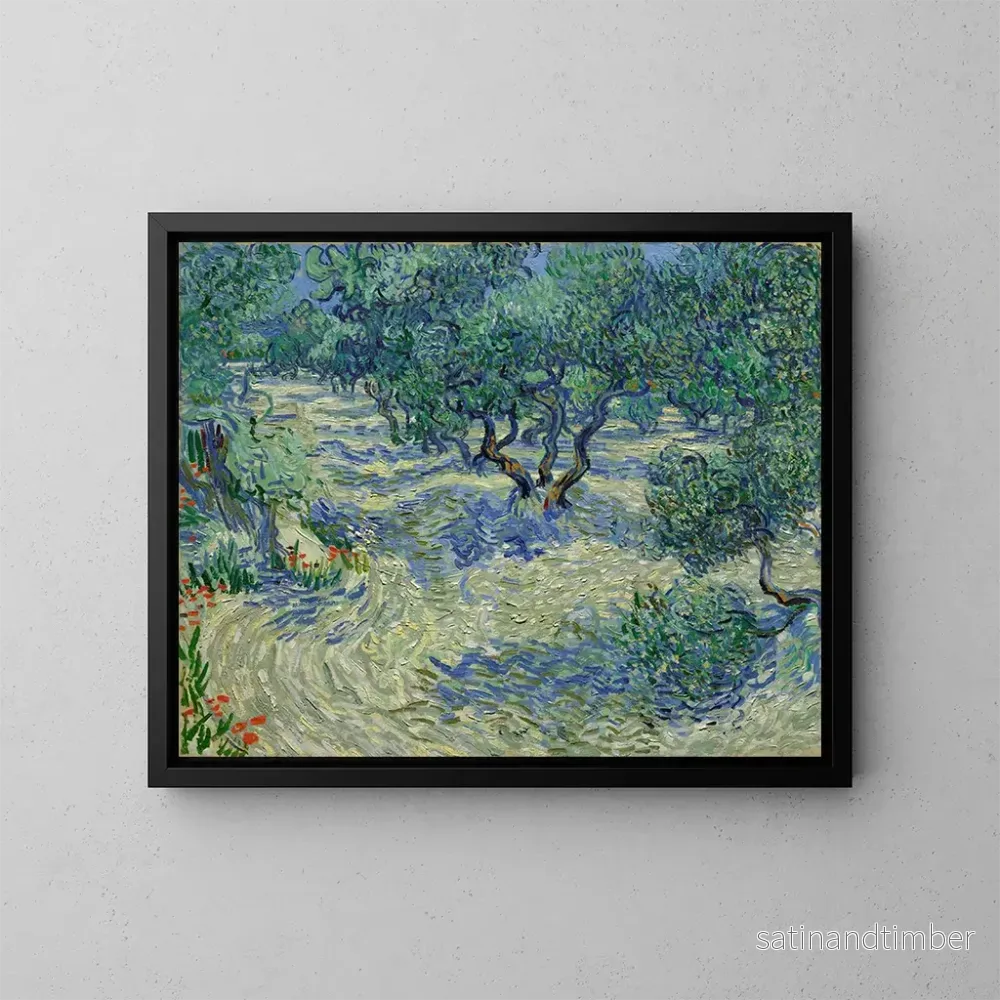 Reproduktion av målningen Verger d'oliviers - Vincent van Gogh