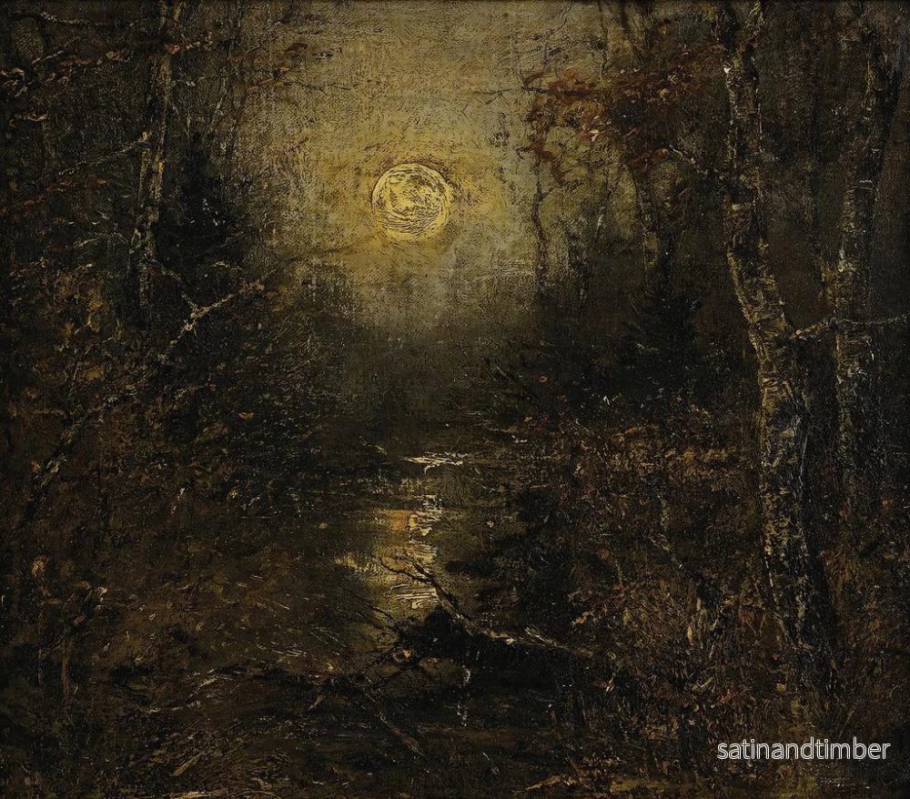 Reproduktion av målningen Reflet de la lune sur l'eau - Homer Dodge Martin - Bild 2
