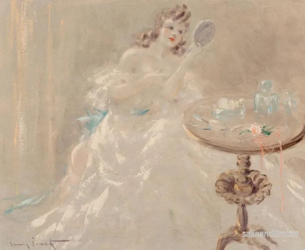 Reproduktion av målningen Morgon - Louis Icart - Bild 2
