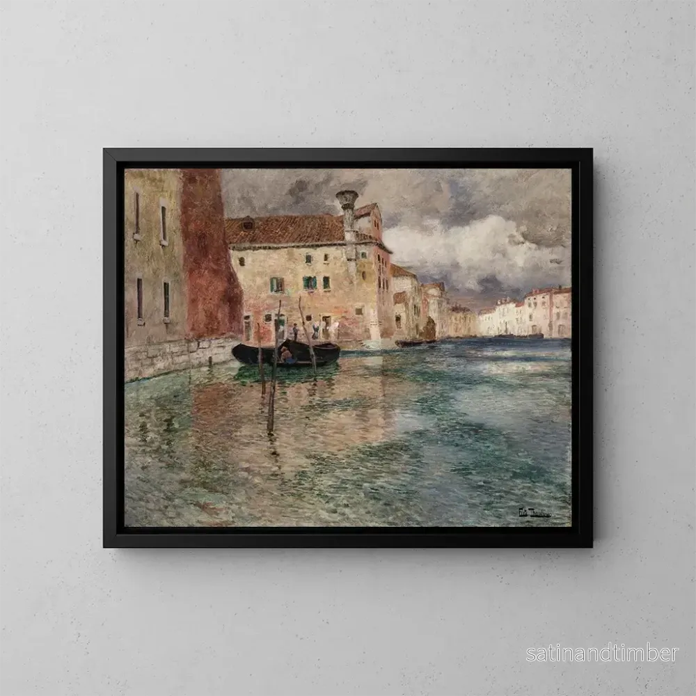 Reproduktion av målningen Venise – Frits Thaulow Reproduktion av målningen Venise – Frits Thaulow