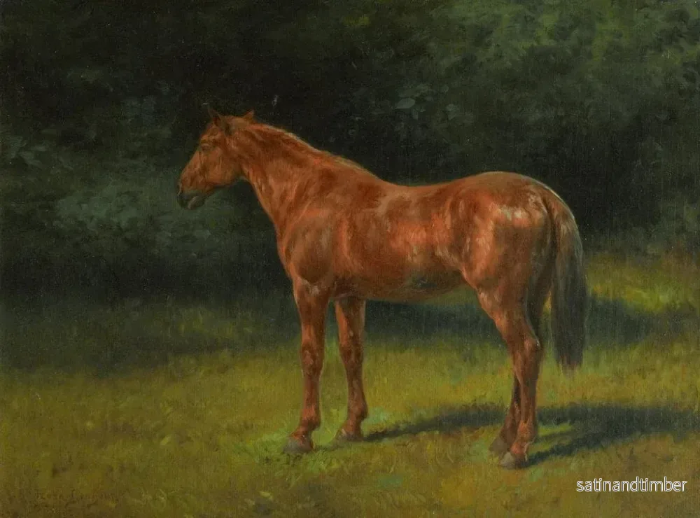 Reproduktion av målningen L'Automne rouge - Rosa Bonheur - Bild 2