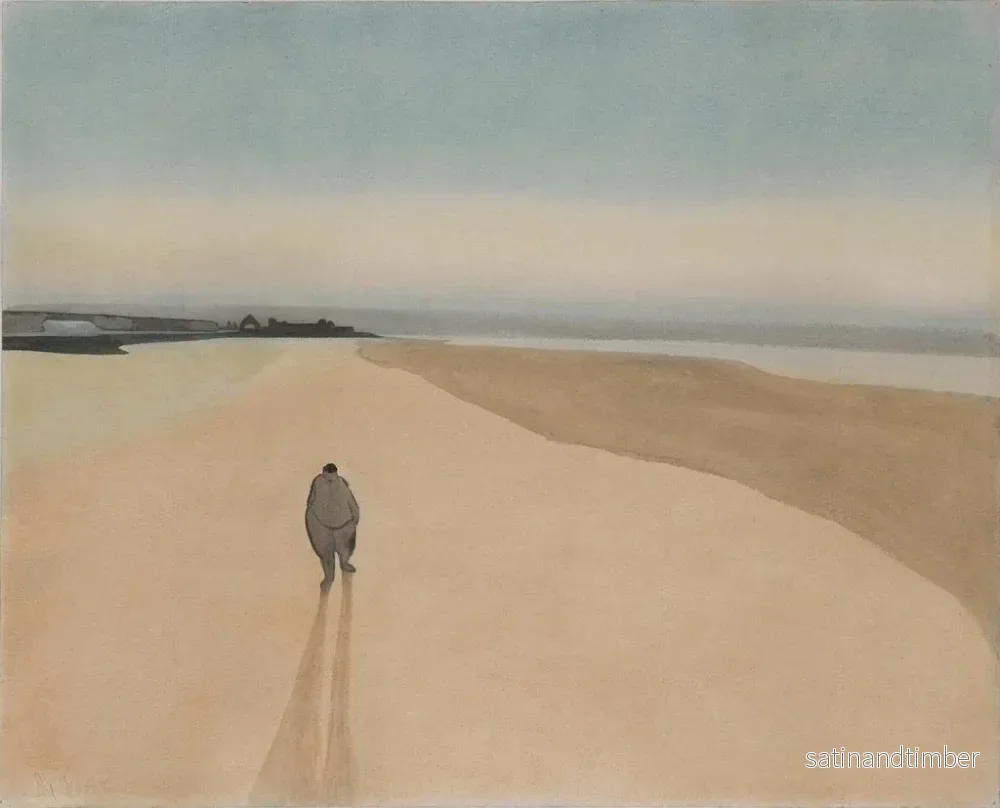 Reproduktion av målningen La démocratie en marche - Léon Spilliaert - Bild 2