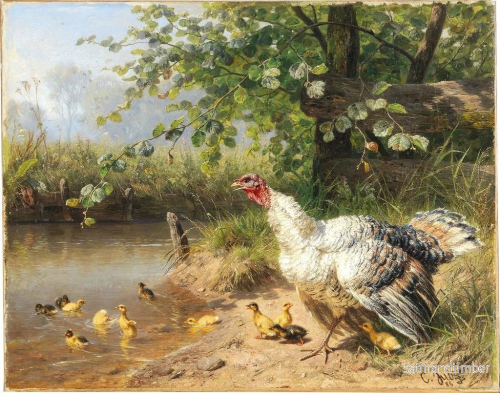 Reproduktion av målningen Les enfants désobéissants - Carl Jutz - Bild 2
