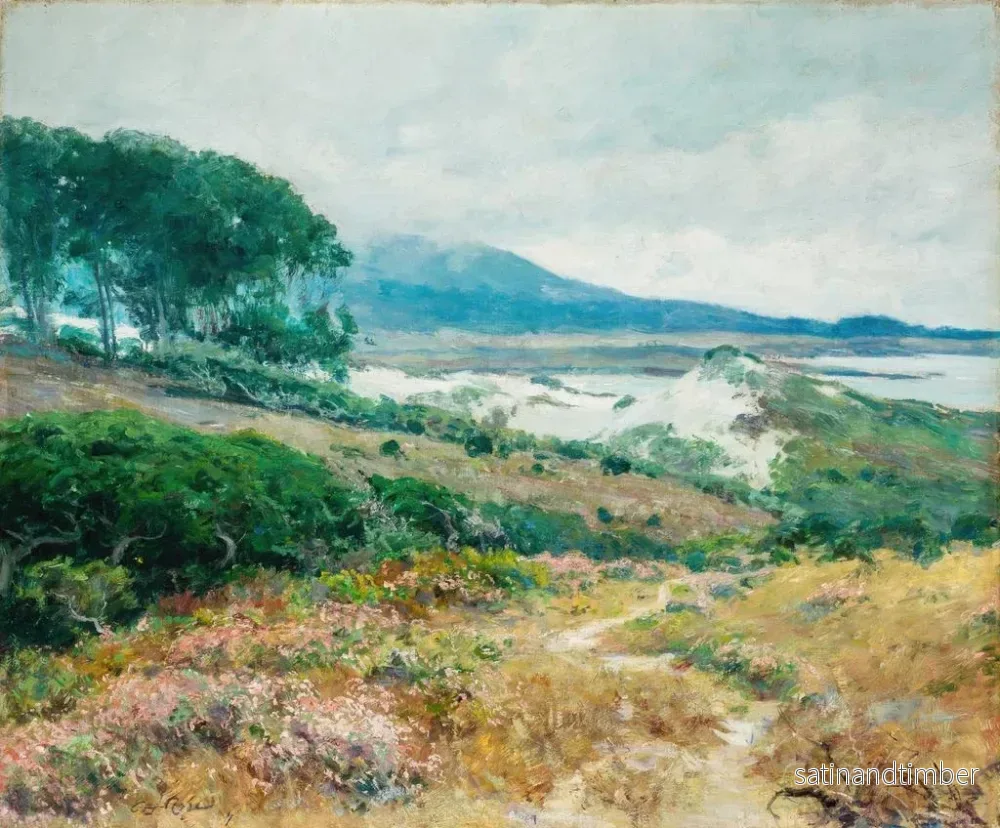 Reproduktion av målningen Dunes de Carmel - Guy Rose - Bild 2