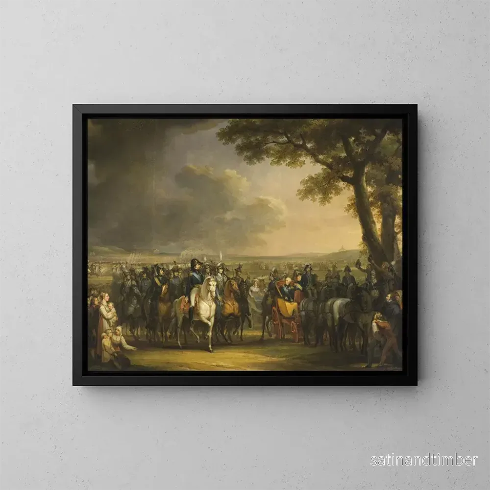 Reproduktion av målningen Revue sur Ladugårdsgränd, Stockholm – Johan Gustaf Sandberg Reproduktion av målningen Revue sur Ladugårdsgränd, Stockholm – Johan Gustaf Sandberg