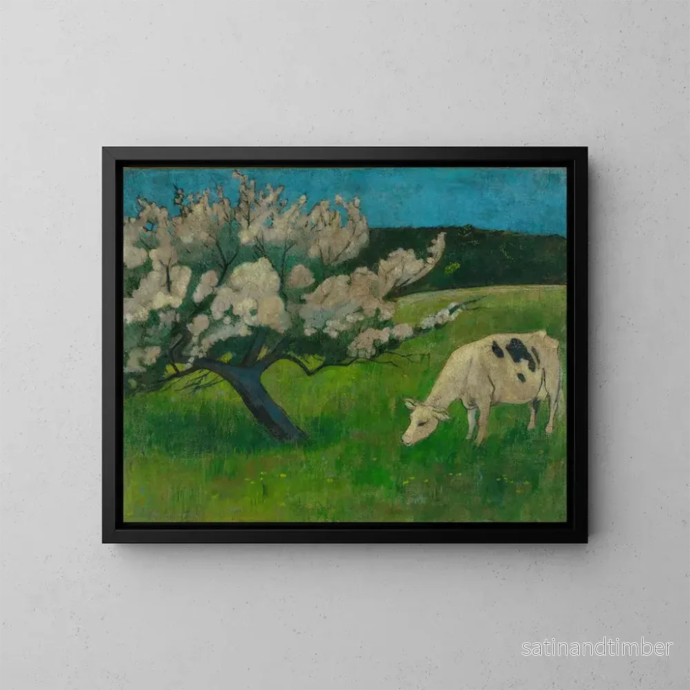 Reproduktion av målningen Vache blanche - Paul Sérusier
