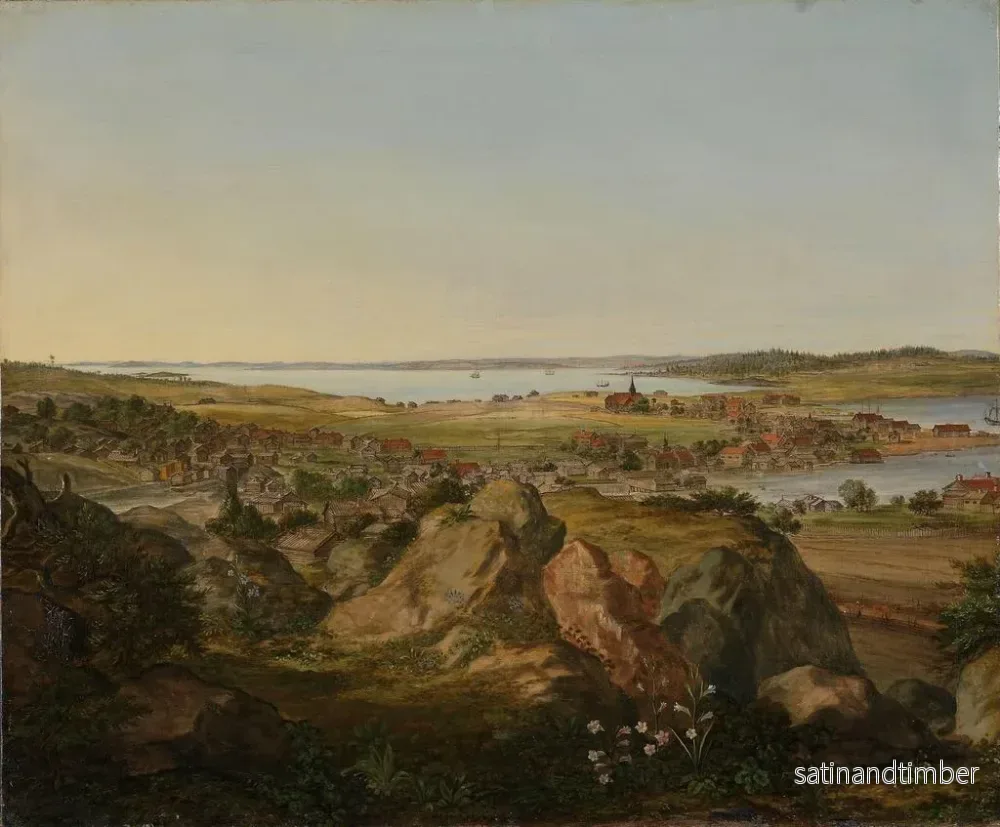 Reproduktion av målningen Vue de la mousse - Jacob Coning - Bild 2