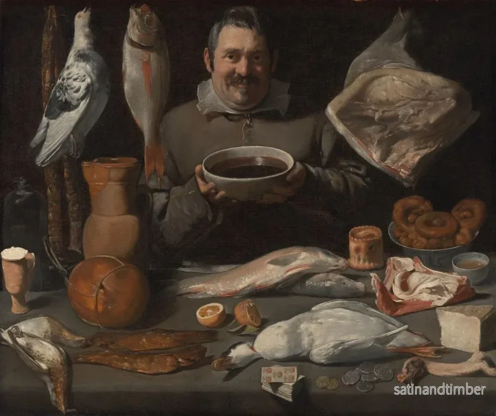 Reproduktion av målningen Köksbild - Maître des Bodegons d'Amsterdam - Bild 2