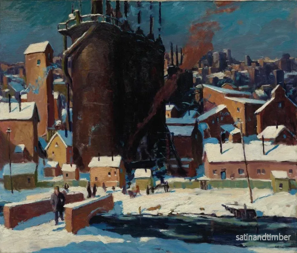 Reproduktion av målningen Le fourneau - Carl Gaertner - Bild 2