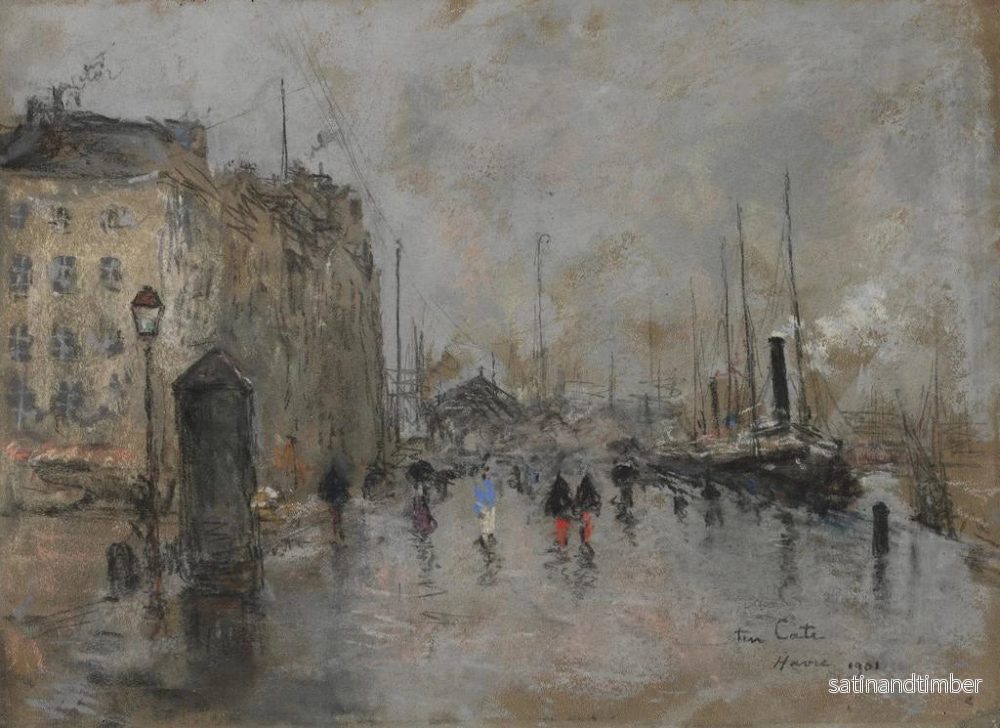 Reproduktion av målningen Le Grand Quai du Havre - Siebe Johannes ten Cate - Bild 2