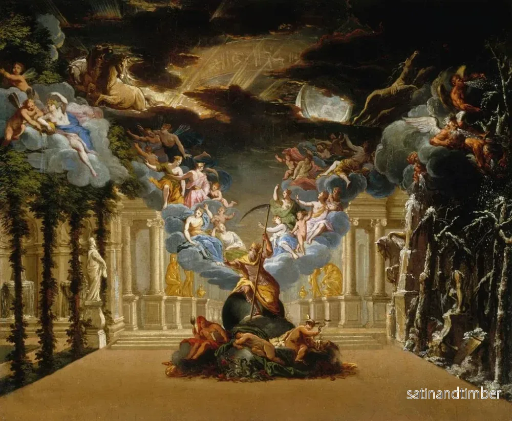 Reproduktion av målningen Le Palais du Temps - Jacques Vigoureux Duplessis - Bild 2