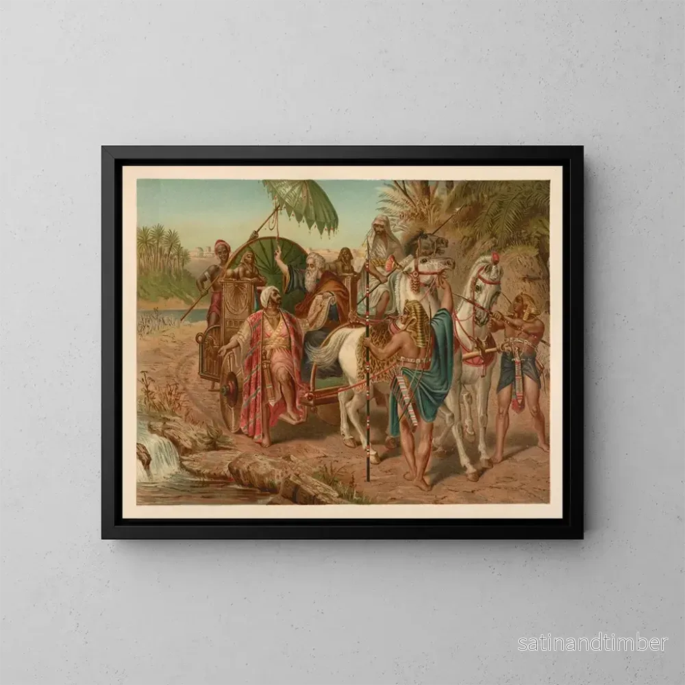 Reproduktion av målningen Bibel guldåldern av klassikerna Pl121 - Jan Ladislaw Skora