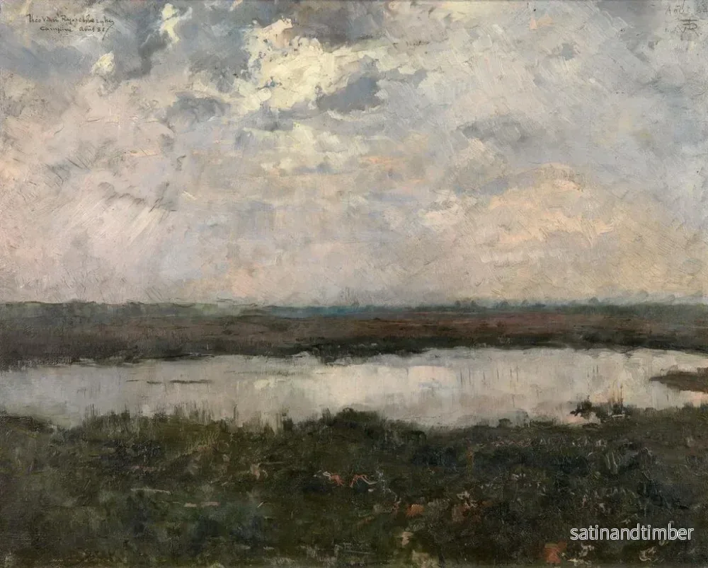 Reproduktion av målningen Bassin dans le Kempen - Theo van Rysselberghe - Bild 2
