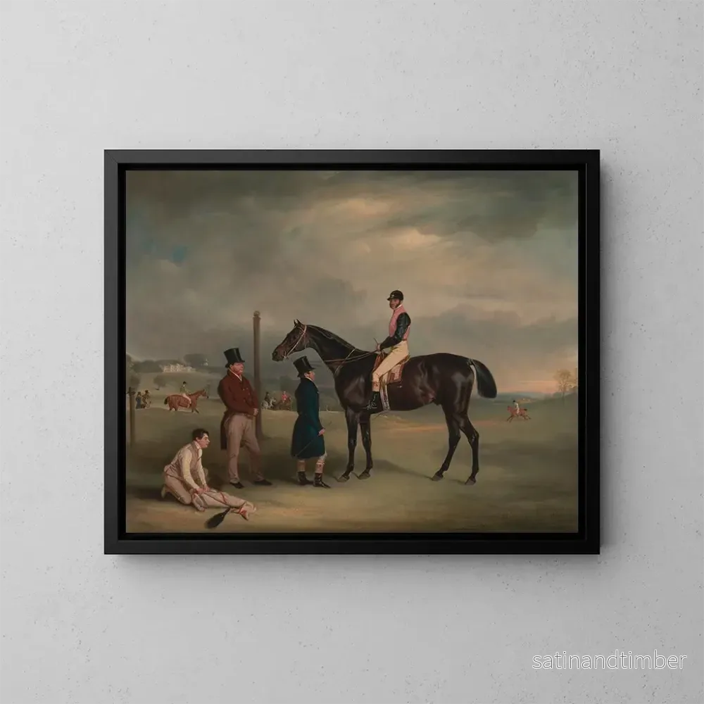 Reproduktion av målningen Euxton med John White vid Heaton Park – John Ferneley Reproduktion av målningen Euxton med John White vid Heaton Park – John Ferneley