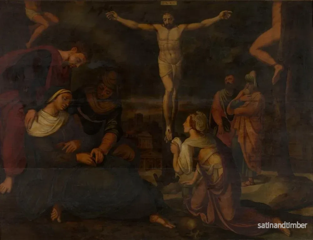 Reproduktion av målningen Calvaire - Lambert van Noort - Bild 2