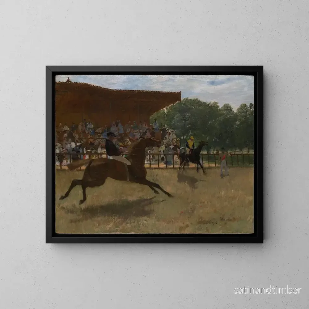 Reproduktion av målningen Le Faux Départ – Edgar Degas Reproduktion av målningen Le Faux Départ – Edgar Degas