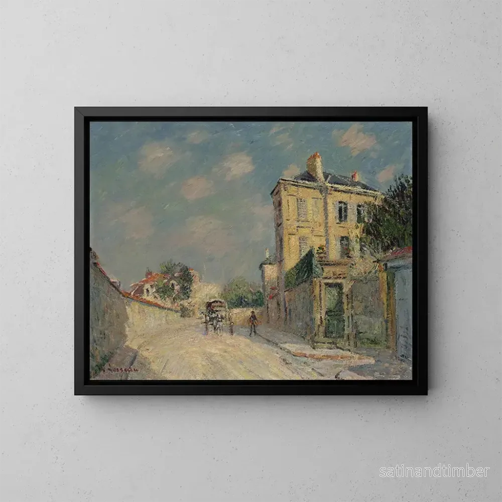 Reproduktion av målningen Environs de Paris - Gustave Loiseau