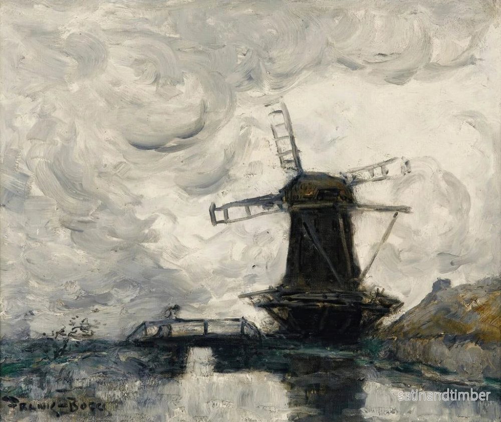 Reproduktion av målningen Le Moulin - Frank Myers Boggs - Bild 2