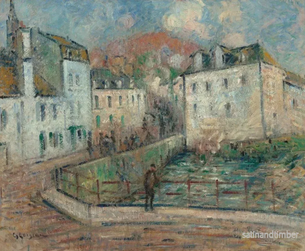Reproduktion av målningen Vue de Pont-Aven - Gustave Loiseau - Bild 2