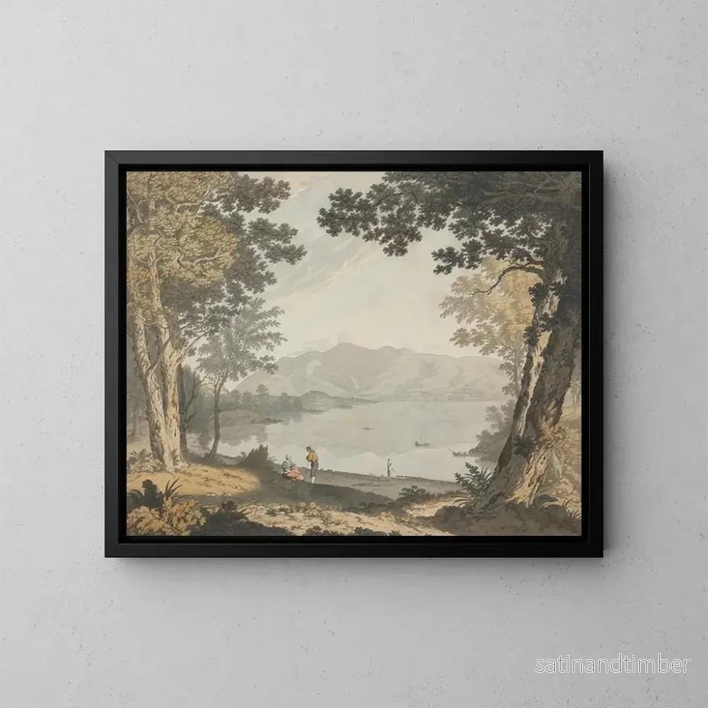 Reproduktion av målningen Vue de Skiddaw et du Derwentwater – Joseph Farington Reproduktion av målningen Vue de Skiddaw et du Derwentwater – Joseph Farington