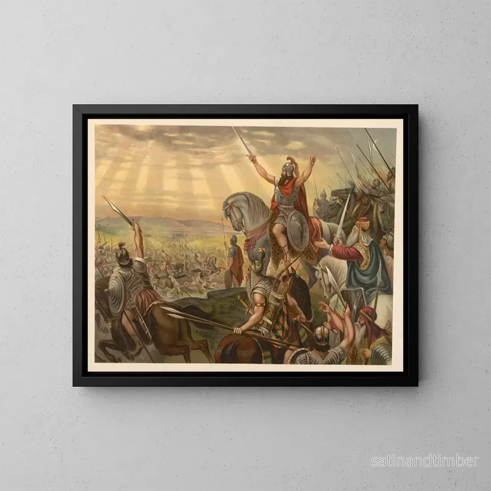 Reproduktion av målningen Bibel guldåldern av klassiker Pl046 - Jan Ladislaw Skora