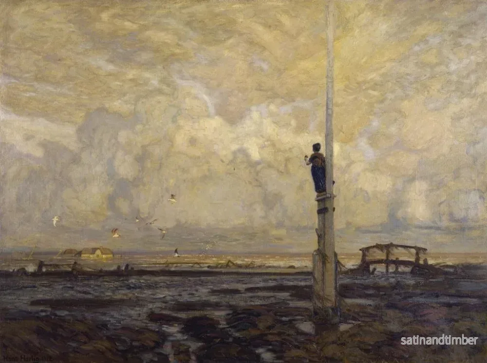 Reproduktion av målningen Le lendemain matin - Hans Hartig - Bild 2